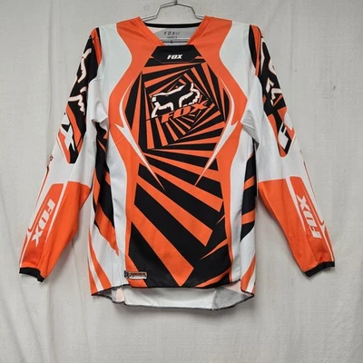 Fox Racing Mens 180 Goat Motocross Off-Road Jersey Orange Large DISPLAY - Image 1 of 4