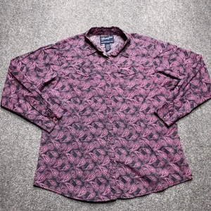 Vintage Wrangler Shirt Damen XXL schwarz pink Paisley Brustkrebs Perlen Druckknopf - Bild 1 von 10