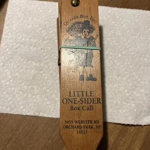 Dick Kirby Quaker Boy - Little One Sider Wooden Box Call - Turkey Hunting - Picture 1 of 5