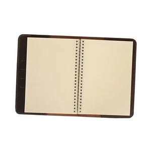 Leather Journal Refillable Notebook Cover Mens Sketchbook Blank Blank Paper - Picture 1 of 8