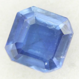 Natural Blue Sapphire 1.40 Ct Eye Clean Emerald Shape Loose Gemstones - Picture 1 of 3
