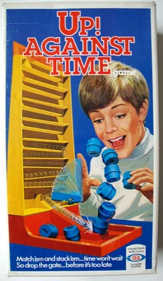 UP! AGAINST TIME Board Game IDEAL TOY CORP 1978 Seconds of Fun COMPLETE - Image 1 of 4