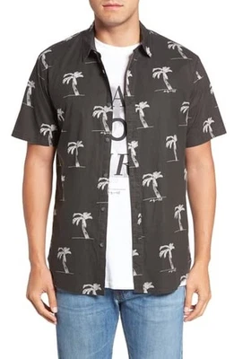 Billabong x Энди Уорхол мужская рубашка (новый) размер большой - пальмы - Бесплатная доставка - Изображение 1 из 3