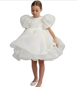 Toddler Girl Charming Flower-Patterned Dress - Picture 1 of 6