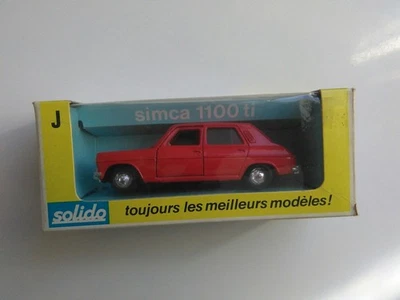 solido 1/43. Simca 1100 TI. réf 34. boite. - Photo 1/4