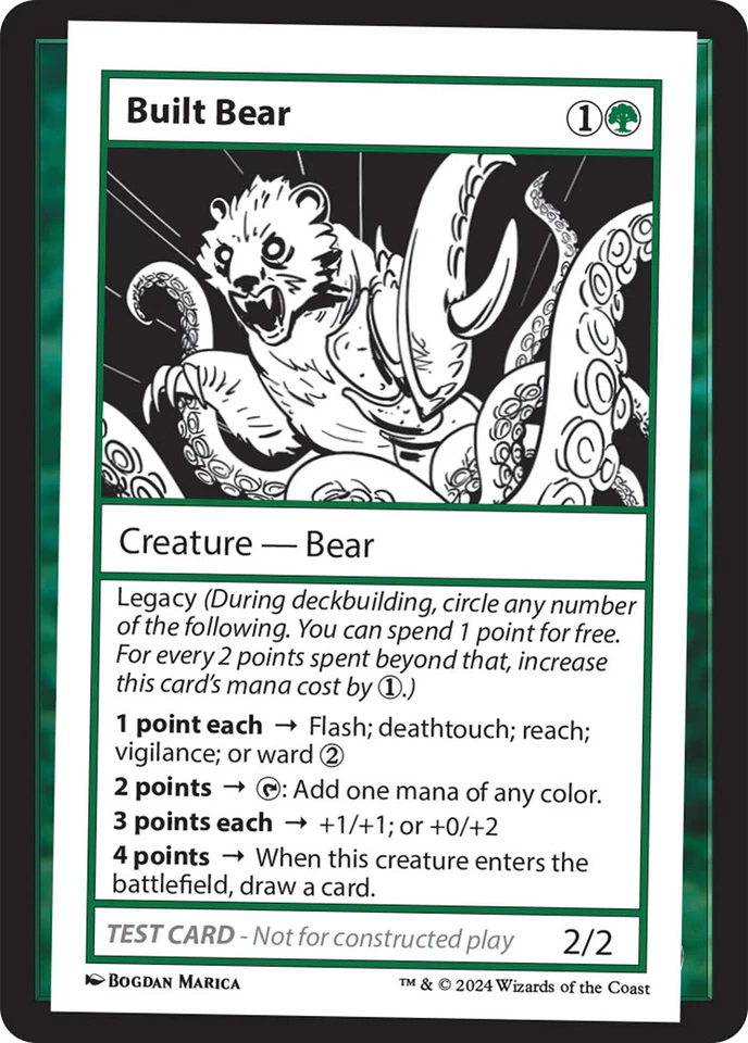 Built Bear [Mystery Booster 2 Playtest Cards] Near Mint - Image 1 of 1