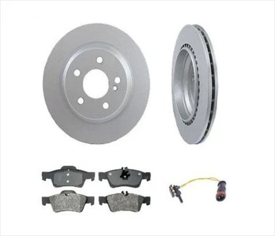 Se adapta a rotores de freno trasero y pastillas sensores para Mercedes Benz 03-06 S430 S500 4Matic Foto 1 de 4