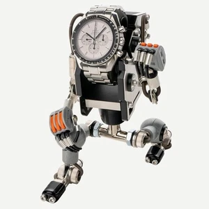 Robot Watch Stand - Handcrafted With Plumbing Materials - Watch display stand... - Picture 1 of 7