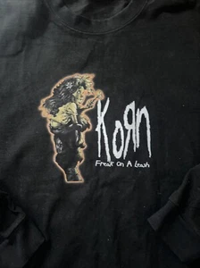 Korn Vintage Style Shirt Freak On A Leash - Picture 1 of 3