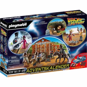 Playmobil - 70576 Calendario dell'Avvento "Ritorno al Futuro" III - Nuovo e Confezione Originale - Foto 1 di 1