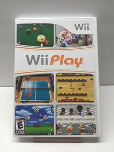 Wii PLAY Nintendo Wii COMPLETE WITH MANUAL TESTED - Picture 1 of 3