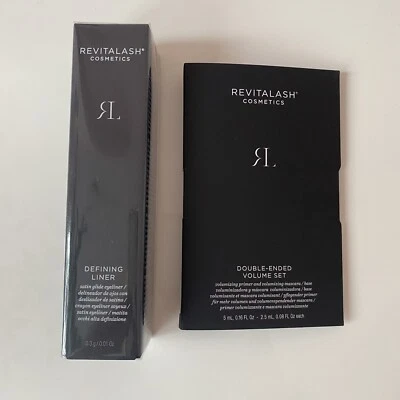Delineador de ojos definidor RevitaLash tamaño completo (0,3 g) + máscara de pestañas de doble volumen Foto 1 de 3
