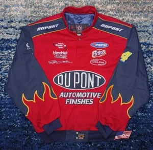 Vintage JH Design Jeff Gordon DuPont Racing Jacke Made In USA Herren XXL - Bild 1 von 14