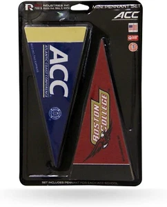 ACC Mini Felt Pennant Set (All teams), 4" x 9" - Licensed by Rico - Picture 1 of 1