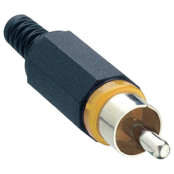 Conector fono Lumberg XSTO 1 RCA amarillo Foto 1 de 1