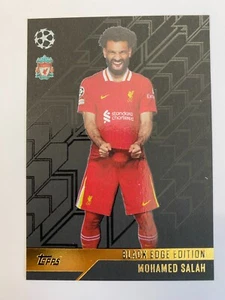 TOPPS MATCH ATTAX 2024-2025 24/25 MOHAMED SALAH LIVERPOOL BORDE NEGRO - Imagen 1 de 2