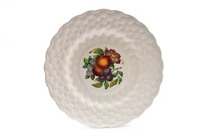 Plato de almuerzo Spode Daisy ALDEN centro de frutas 9 1/8" en relieve #4 - Imagen 1 de 2