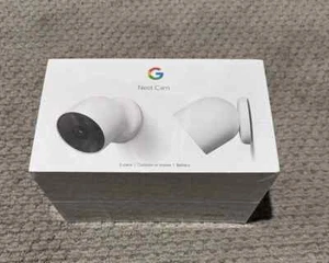 Google Nest Cam (Battery) Indoor/Outdoor Wireless Smart Camera 2 Pack SEALED - Picture 1 of 7