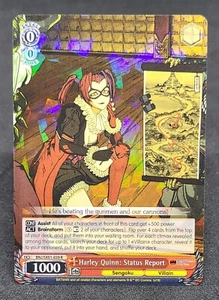 Harley Quinn Status Report BNJ/SX01-039 R 2019 Batman Ninja blanco negro - Imagen 1 de 2