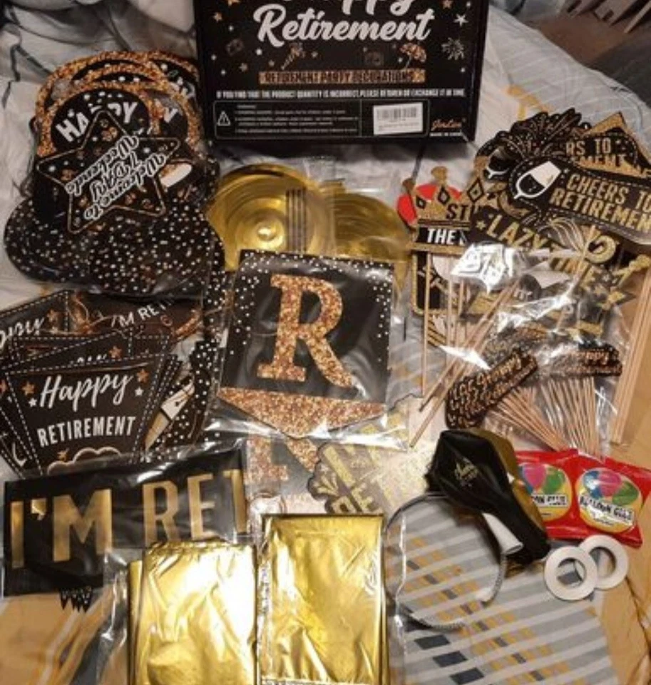Retirement party decorations - Image 1 of 1