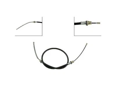Cable de freno de estacionamiento trasero izquierdo Dorman 49345CP 1990 1991 para Dodge B250 1989-1992 Foto 1 de 2