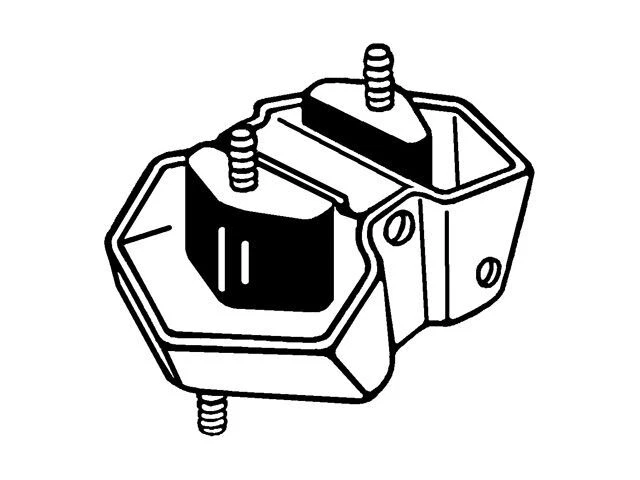 Westar 56NN82T Engine Mount Fits 1984-1988 Pontiac Fiero Engine Mount - Image 1 of 1