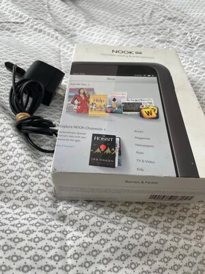 Barnes & Noble Nook HD 8GB, Wi-Fi, 7in - Smoke - Image 1 of 3