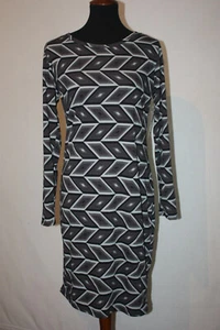 Neu mit Etikett LuLaRoe Debbie Gr. L schwarz grau geometrisches Kleid hergestellt in den USA - Bild 1 von 6