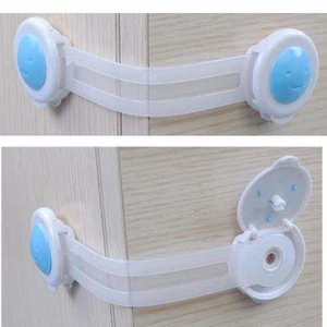 10pcs Baby Safety Lock Kid Children Cabinet Door Drawer Fridge Lock 2 Colors - Picture 1 of 6
