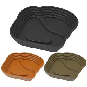 1x Pet Terrarium Food Dish Water Bowl Anti-Slip Reptile Turtle Bathing Pool - Picture 1 of 15