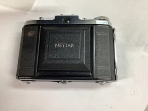Vintage Camera ZEISS IKON NETTAR Novar Anastigmat (1:4.5- f=7,5 cm) - Picture 1 of 6