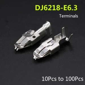DJ6218-E6.3 Electrical Wire Connector Crimp Terminal for Vehicle Car Fuse Box - Picture 1 of 3