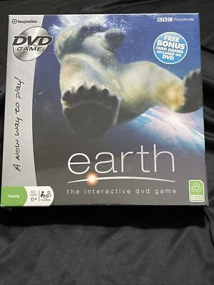 Imagination EARTH interactive dvd game FREE BONUS sealed box new Educational Fam - Image 1 of 4