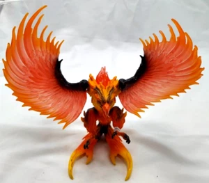 2019 Phoenix Fire Bird Figure Plastic? By Schleich Adjustable Wings 5" Body - Picture 1 of 4