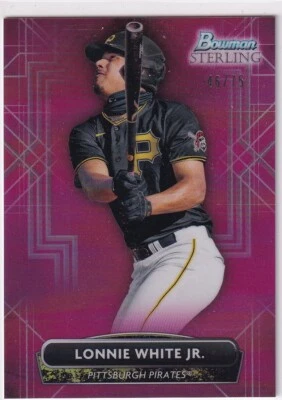 2022 Topps Bowman Sterling Baseball Lonnie White Jr. #46/75 - Image 1 of 2