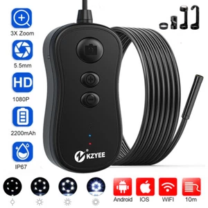 KZYEE 5.5mm Lens 1080P HD USB Wifi Endoskop Inspektion Kamera für iPhone Android - Bild 1 von 13