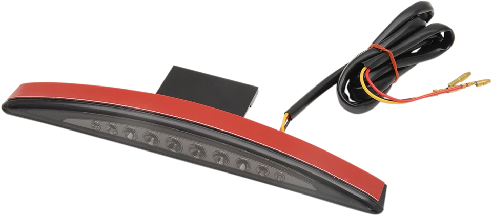 Drag Specialties Smoked Rear LED Fender Tip Tail Light for 13-17 Harley Breakout — 第 1/1 张图片