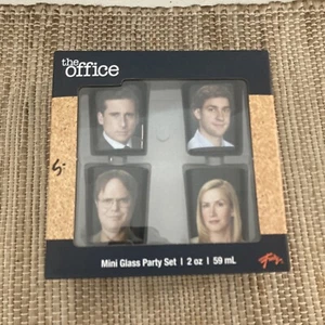 The Office - Mini Shot Glasses 2 Oz Party Game Set - New In Box - Picture 1 of 4