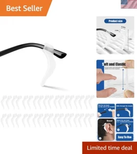 Eyeglass Ear Grips -20 Pairs eye glasses ear grippers Anti-slip Holder, Silic... - Picture 1 of 7