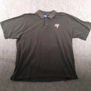 Tampa Bay Buccaneers Shirt Mens XL Polo Black Sports Football NFL Athleisure - Picture 1 of 8