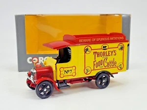 Corgi Classics - C859 - Thornycroft Van with Roof Rack - Thorley's Cattle Food - Picture 1 of 10