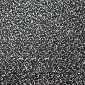 Colebrook BTY Antiquities Quilting Treasures Civil War Windsor Scroll Black - Picture 1 of 3