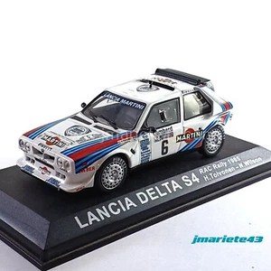 Lancia Delta S4 #6 H. Toivonen - N. Wilson RAC Rally 1985 1:43 - Foto 1 di 7