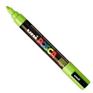 Pennarello Posca Verde Mela PC5M Punta Conica Media - Foto 1 di 1