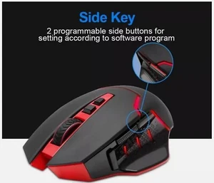 REDRAGON MIRAGE M690 USB Wireless 2.4G Gaming Mouse 4800DPI 8 Buttons Gaming - Picture 1 of 11