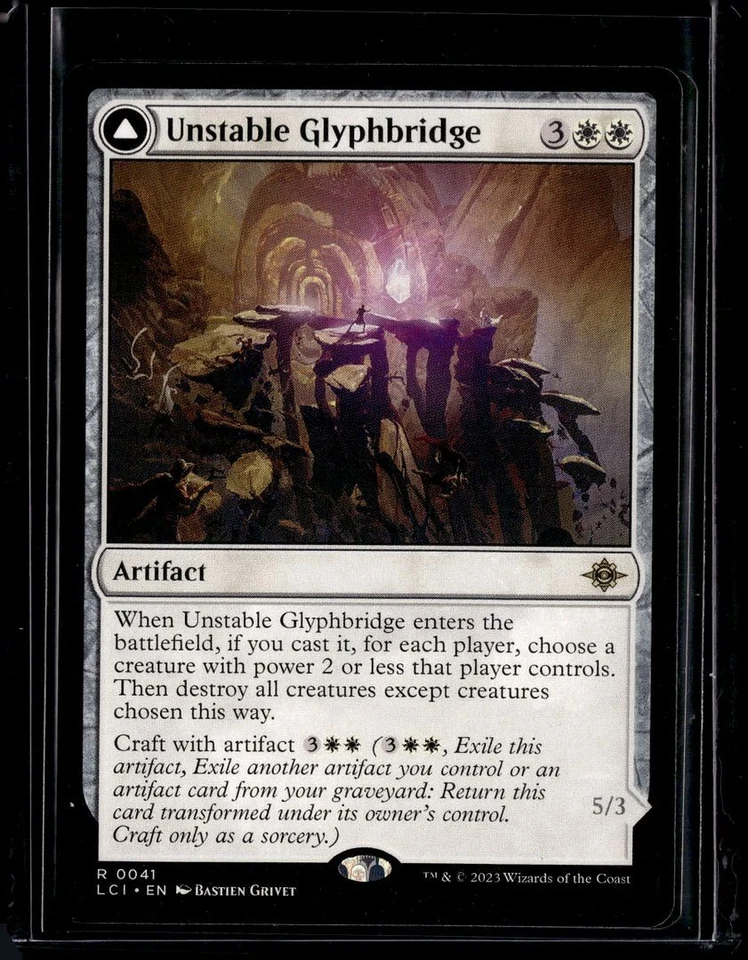 Unstable Glyphbridge - 41 - LCI - NM - MTG Magic the Gathering - Image 1 of 1