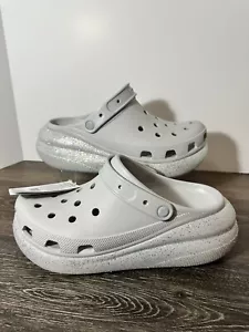 Crocs Classic 208256-1 Fuß Unisex Erwachsene Crush Glitzer Clogs grau Größe US M11/W13 - Bild 1 von 13