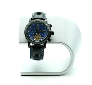 BRC reloj automático British Racing Club reloj Bahrein 3ATM acero inoxidable fecha #1019 - Imagen 1 de 5