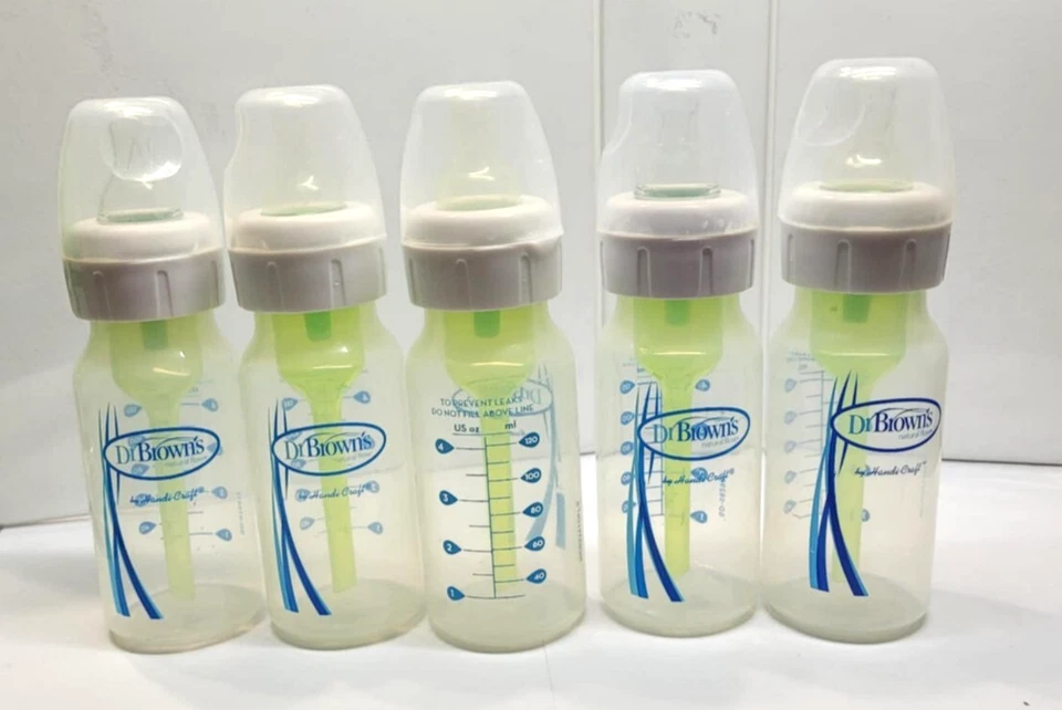 Dr. Brown's Clear - Biberones verdes (5-4 oz) Foto 1 de 1