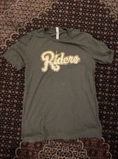 Army Green Military NightT-shirt size L Frisco RoughRiders Texas Rangers